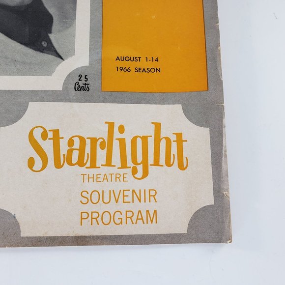 Vintage Jack Jones Oklahoma Starlight Theatre Souvenir Program Kansas City 1966 - Picture 3 of 12